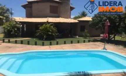 Casa Mobiliada em Barra do Jacuípe, 4 Quartos, 2 Suítes, Piscina, para Venda, no Condomínio Parque das Árvores, Camaçari