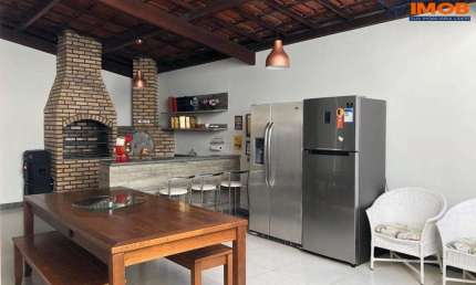 Casa Duplex na Santa Mônica II, 3 Quartos, Suíte, Área Gourmet, para Venda, no Condomínio Vila Di Nápoli, em Feira de Santana