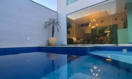 Casa na Cidade Nova, 4 Suítes, Varanda, Home Office, Área Gourmet, Piscina, para Venda, Cond Bosque Imperial, em Feira de Santana.