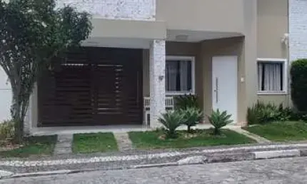 Feira de Santana - Casa residencial para Locação no condomínio Garden Ville, Lagoa Salgada, Feira de Santana, 4 suítes, 1 sala, 1 banheiro, 1 vaga