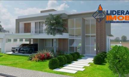 Casa residencial para Venda no Condomínio Busca Ville, Catu de Abrantes (abrantes), Camaçari, 5 Quartos, 4 suítes, 1 sala, 5 banheiros