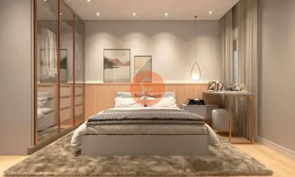 Excelente apartamentos em construção de 65m² á 75m² no bairro dois córregos