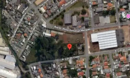 Terreno à venda na Rua Lufrido Costa, 430, Pinheirinho, Curitiba