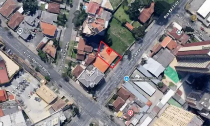 Terreno à venda na Rua São Luiz, 171, Cabral, Curitiba