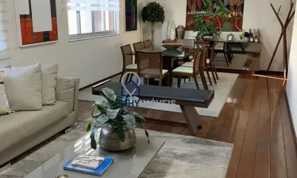 Apartamento com 4 quartos à venda na Rua Antônio Aleixo, 491, Lourdes, Belo Horizonte por R$ 1.900.000