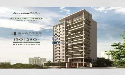 Apartamento com 4 quartos à venda na Paulo Afonso, 533, Santo Antônio, Belo Horizonte por R$ 2.785.000