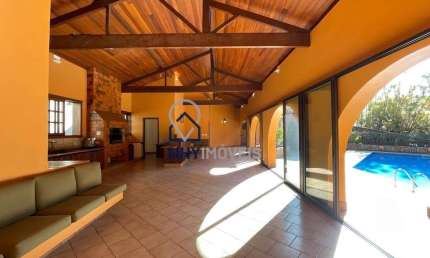Casa em condomínio fechado com 4 quartos à venda na Alameda Serra do Cabral, 243, Vila Del Rey, Nova Lima por R$ 4.500.000