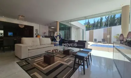 Casa em condomínio fechado com 4 quartos à venda na das gardênias, 205, alphaville - lagoa dos ingleses, nova lima por r$ 3.600.000