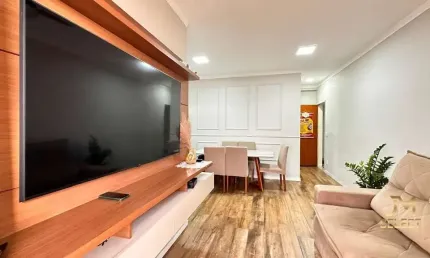 Apartamento à venda, 2 dormitórios (suíte), 3 vagas de garagem, sjc