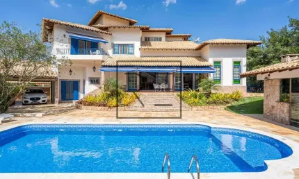 Casa em condomínio fechado com 6 quartos à venda no Caixa D´Água, Vinhedo 