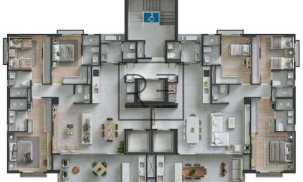 Apartamento à venda em Campinas, Cambuí, com 3 suítes, com 128 m², Residencial Belleville Cambuí