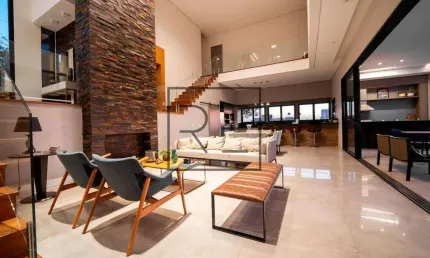 Casa à venda em Campinas, Residencial Jatibela, com 4 suítes, com 398 m², Jatibela