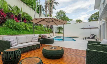 Casa à venda em condomínio fechado, caminhos de san conrado, campinas
