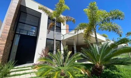 Casa à venda em Campinas, Alphaville Dom Pedro, com 4 suítes, com 268 m², Reserva Alpha Galeria