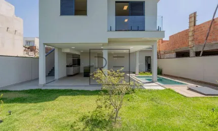 Casa térrea à venda no residencial mont'alcino, valinhos.