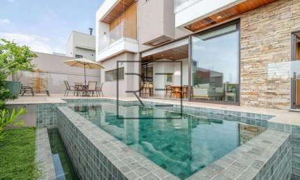 CASA Alphaville Dom Pedro 3 em Campinas, com 4 suítes, com 450 m², pronta para morar!