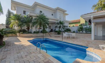 Casa em condomínio fechado com 3 quartos à venda na Avenida Araçá, 280, Loteamento Alphaville Campinas, Campinas