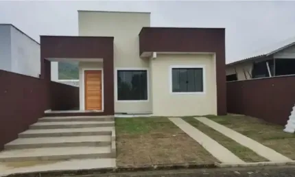 Casa em condomínio fechado com 2 quartos à venda no Caxito, Maricá 