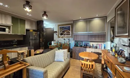 Apartamento à venda, no Centro - Edifício Prime Piauí - Sala com sacada, 01 dormitório, cozinha, co