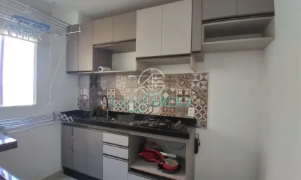 Apartamento à venda, sala para 2 ambientes integrada a cozinha com armários, 02 dormitórios, próxim