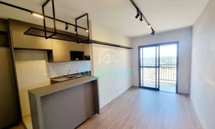 Apartamento para locação com 3 dormitorios, 1 suíte, completo de armarios, sacada com churrasqueira