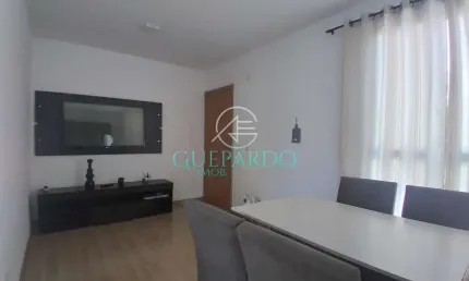 Apartamento mobiliado para venda, sala, 2 dormitórios,  spazio la traviata. gleba esperança, londri
