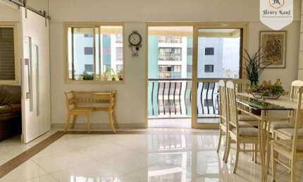 Apartamento com 3 dormitórios (1 suíte), 2 vagas à venda, 112 m² por R$ 1.600.000 - Moema - São Paulo/SP