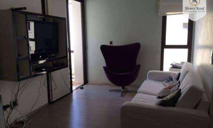 Apartamento com 1 dormitório e 1 vaga à venda, 50 m² por R$ 650.000 - Moema - São Paulo/SP