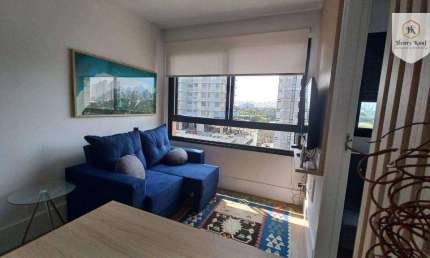 Apartamento para alugar, 35 m² por R$ 5.800,00/mês - Moema - São Paulo/SP