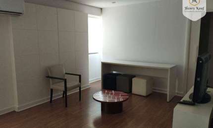 Apartamento com 1 dormitório para alugar, 57 m² por R$ 5.221,85/mês - Vila Clementino - São Paulo/SP