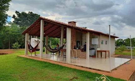 Chácara / sítio com 2 quartos à venda na salabro, 1, área rural de avelinópolis, avelinópolis por r$ 390.000