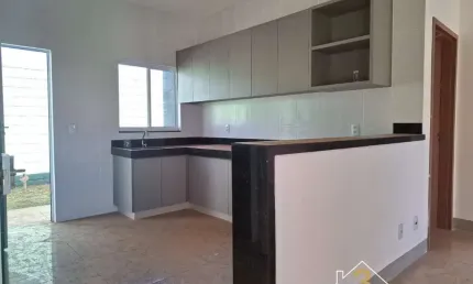 Casa em condomínio fechado com 3 quartos à venda na 3, 1, chácaras são pedro, aparecida de goiânia por r$ 399.900