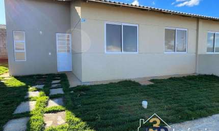 Casa em condomínio fechado com 3 quartos à venda na RB 9, 1, Residencial Buriti, Senador Canedo por R$ 220.000