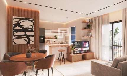 Apartamento, com Varanda Gourmet, 02 dormitórios, 01 Suíte, Santa Quitéria - Curitiba/PR