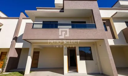 Triplex com 125.66 m², 3 quartos sendo 1 suíte à venda no bairro Santa Felicidade.