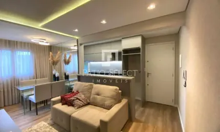 Apartamento com 48 m², 2 quartos para alugar no bairro Bacacheri.