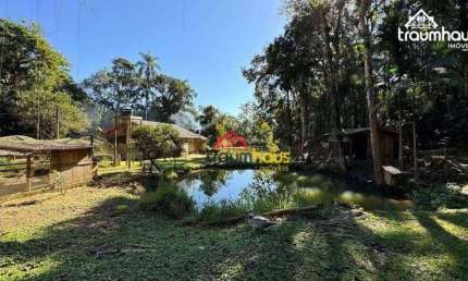 Sítio com 4 dormitórios à venda, 40000 m² por R$ 890.000,00 - Rega Dois - Pomerode/SC