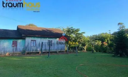 Sítio com 2 dormitórios à venda, 85000 m² por r$ 650.000,00 - vila itoupava - blumenau/sc