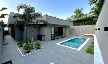 Casa à venda em Jaguariúna, Condomínio Residencial Lago da Barra, com 4 quartos, com 270 m²