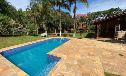 Chácara à venda em Jaguariúna, Condomínio Ana Helena, com 3 quartos, com 1066 m²