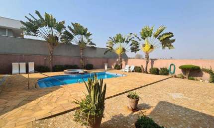 Casa para alugar em Jaguariúna, Chácara São José, com 3 suítes, com 450 m², Condominio Plazza Ville