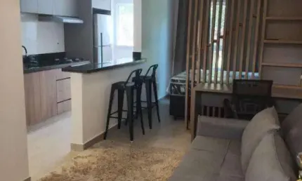 Apartamento para alugar em Jaguariúna, Jardim Mauá II, com 1 quarto, com 29.9 m²