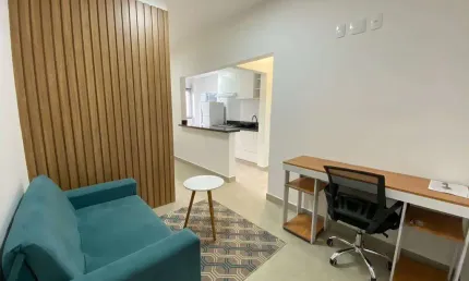 Apartamento para alugar em Jaguariúna, Gleba Destacada da Fazenda Santa Cruz, com 1 quarto