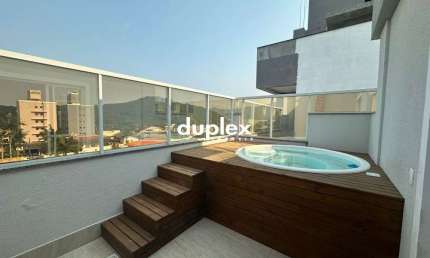 COBERTURA DUPLEX COM 3 DORMITÓRIOS SENDO 2 SUÍTES COM 2 VAGAS NA PRAIA GRANDE