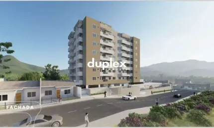 Apartamento 2 dormitórios sendo 1 suíte, 1 vaga em areias, parcelado em 36x
