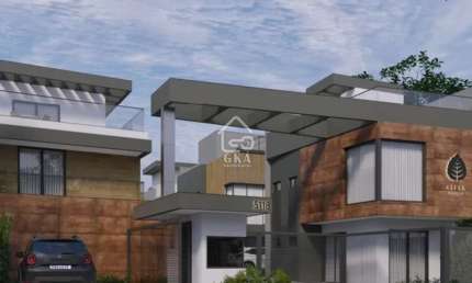 Casa em condomínio fechado com 3 quartos para alugar na Avenida Cândido Hartmann, Santa Felicidade, Curitiba, 172 m2 por R$ 9.900