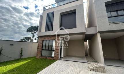 Casa em condomínio fechado com 3 quartos à venda na Rua José Wosch Sobrinho, Tingui, Curitiba, 133 m2 por R$ 920.000