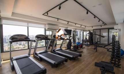 Apartamento para Venda em São Paulo, Brooklin Paulista, 1 dormitório, 1 suíte, 2 banheiros