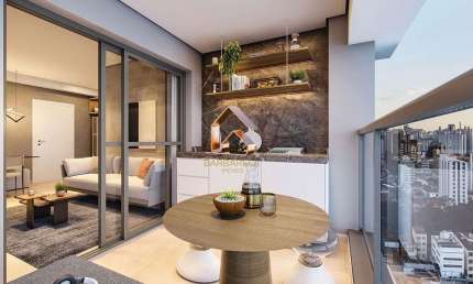Apartamento para Venda em São Paulo, Vila Clementino, 1 dormitório, 1 suíte, 2 banheiros, 1 vaga