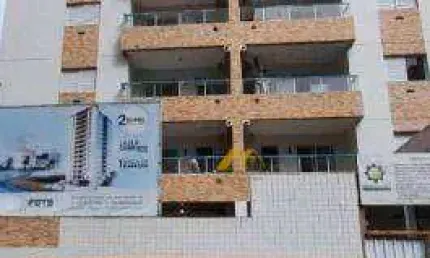 Apartamento com 2 dormitórios à venda, 58 m² por R$ 410.000,00 - Vila Guilhermina - Praia Grande/SP